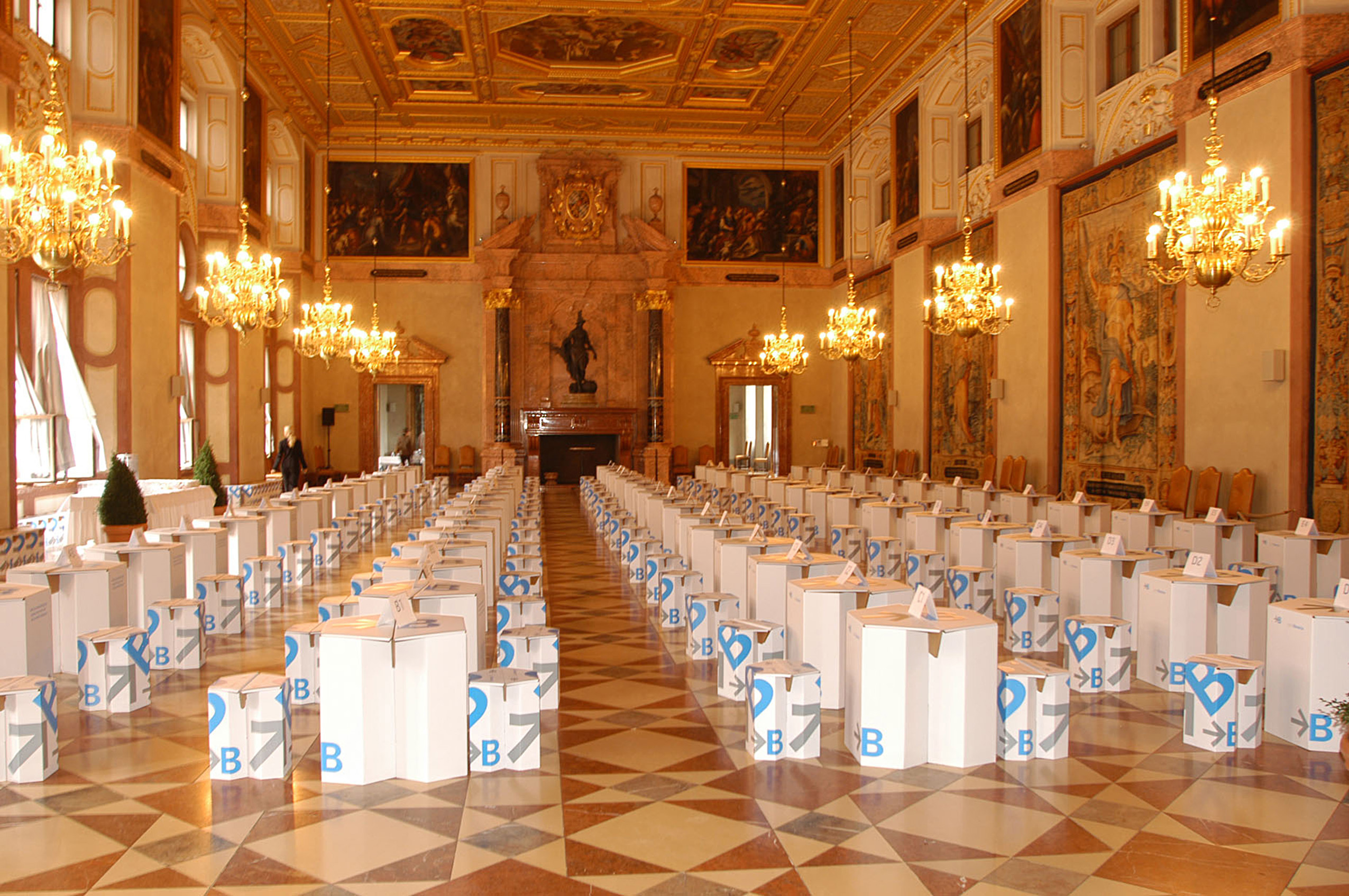 Illumination am Harras